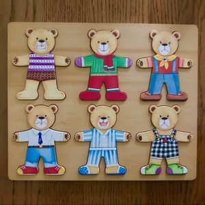 Wooden Puzzle 🐻